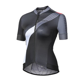 MONTON jersey de manga corta - MAJOR LADY - negro/blanco/gris