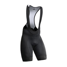 MONTON pantalones cortos de tirantes - PURSUIT - negro