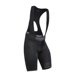 MONTON pantalones cortos de tirantes - TORNADO - negro