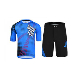 MONTON Maillot y pantalón MTB - BANG MTB - azul/negro