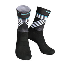 MONTON calcetines clásicos - GREFFIO - negro/blanco