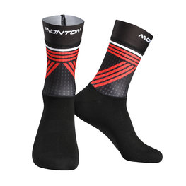MONTON calcetines clásicos - GREFFIO - rojo/negro