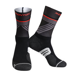 MONTON calcetines clásicos - GREFFIO 2  - negro/gris