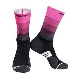 MONTON calcetines clásicos - VALLS 2  - rosa/negro
