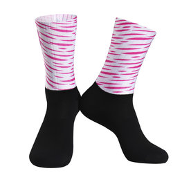 MONTON calcetines clásicos - BEALI - rosa/blanco