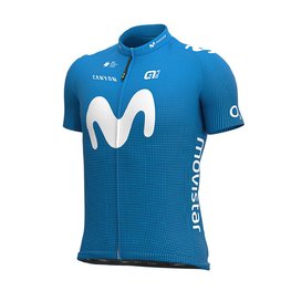 ALÉ jersey de manga corta - MOVISTAR 2021 PRIME - azul claro