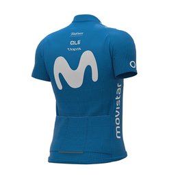 ALÉ jersey de manga corta - MOVISTAR 2021 PRIME - azul claro