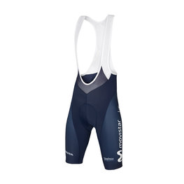 pantalones cortos de tirantes - MOVISTAR 2019 - blanco/azul