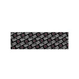MUC-OFF alfombrilla para bici - BIKE MAT - negro/rosa/blanco