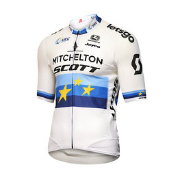 GIORDANA jersey de manga corta - MITCHELTON-SCOTT '19 - azul/blanco