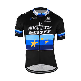 GIORDANA jersey de manga corta - MITCHELTON-SCOTT '19 - negro/azul
