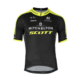 GIORDANA jersey de manga corta - MITCHELTON-SCOTT '19 - negro/amarillo
