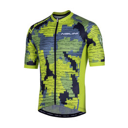 NALINI jersey de manga corta - AIS CROSS 2.0 MTB - gris/amarillo