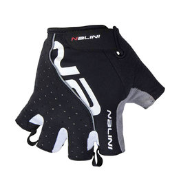 NALINI guantes de dedos cortos - RED - negro