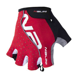 NALINI guantes de dedos cortos - RED - rojo