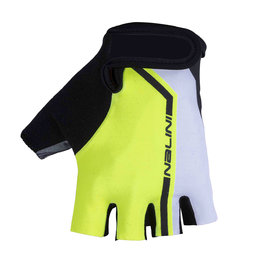 NALINI guantes de dedos cortos - AIS SALITA  - blanco/negro/amarillo