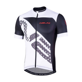 NALINI jersey de manga corta - AIS VITTORIA 2.0 - negro/blanco