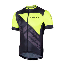 NALINI jersey de manga corta - AIS VITTORIA 2.0 - negro/amarillo