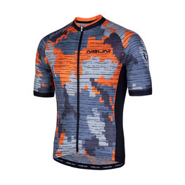 NALINI jersey de manga corta - AIS CROSS 2.0 MTB - gris/naranja