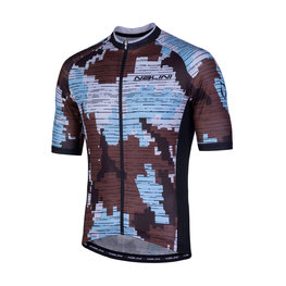 NALINI jersey de manga corta - AIS CROSS 2.0 MTB - azul/marrón
