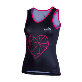 NALINI maillot sin mangas - AIS BRILLANTE 2.0 LA - negro/rosa