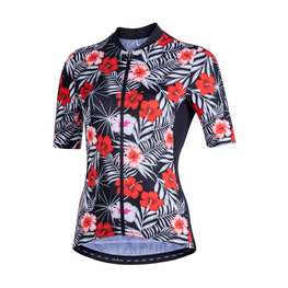 NALINI jersey de manga corta - AIS MODERNA 2.0 LADY - negro/rojo