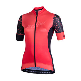 NALINI jersey de manga corta - AIS STILOSA 2.0 LADY - naranja/negro