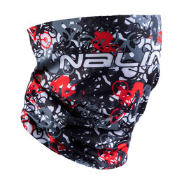 NALINI calentador de cuello - SUMMER TUBE - rojo/gris