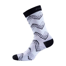 NALINI calcetines clásicos - AIS FULMINE 2.0 H22 - negro/blanco
