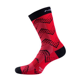 NALINI calcetines clásicos - AIS FULMINE 2.0 H22 - rojo/negro