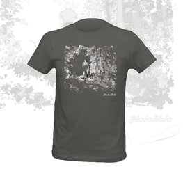 NU. BY HOLOKOLO Camiseta de manga corta - PEACEFUL - gris