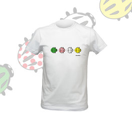 NU. BY HOLOKOLO Camiseta de manga corta - LADYBUGS KIDS - blanco