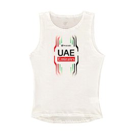 PISSEI camiseta sin mangas - UAE TEAM EMIRATES 2024 - blanco