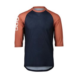 POC jersey de manga corta - MTB PURE 3/4 - azul/naranja