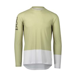 POC maillot de verano de manga larga - MTB PURE - verde/blanco
