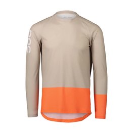 POC maillot de verano de manga larga - MTB PURE - marrón/naranja