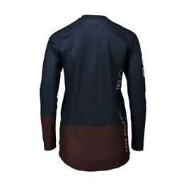 POC maillot de verano de manga larga - MTB PURE LADY - marrón/azul