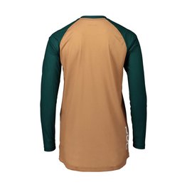 POC maillot de verano de manga larga - MTB PURE LADY - verde/marrón