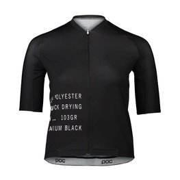 POC jersey de manga corta - PRISTINE PRINT LADY - negro