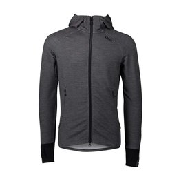 POC sudadera - MERINO ZIP HOOD - gris