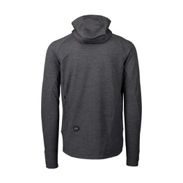 POC sudadera - MERINO ZIP HOOD - gris