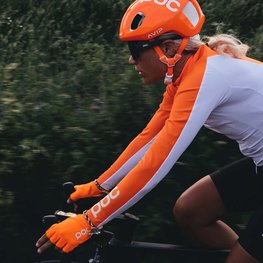 POC guantes de dedos cortos - AVIP - naranja
