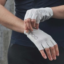 POC guantes de dedos cortos - AGILE - blanco/gris