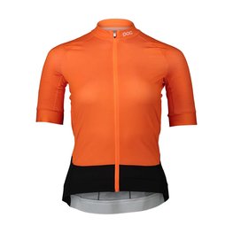POC jersey de manga corta - ESSENTIAL ROAD LADY - naranja/negro