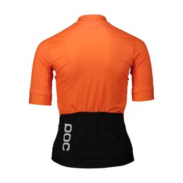 POC jersey de manga corta - ESSENTIAL ROAD LADY - naranja/negro