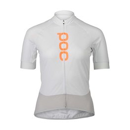 POC jersey de manga corta - ESSENTIAL ROAD LADY - blanco/gris