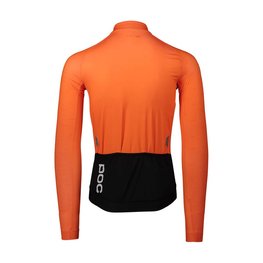 POC maillot de verano de manga larga - ESSENTIAL ROAD - naranja/negro