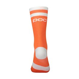 POC calcetines clásicos - LURE MTB - blanco/naranja