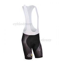 BONAVELO pantalones cortos de tirantes - TOUR DE FRANCE - negro