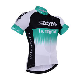 jersey de manga corta - BORA 2017 - blanco/negro/verde